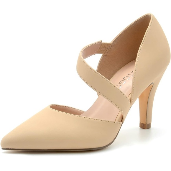 Women's Closed Toe Heel Pumps size 9.5 - Picture 2 of 12